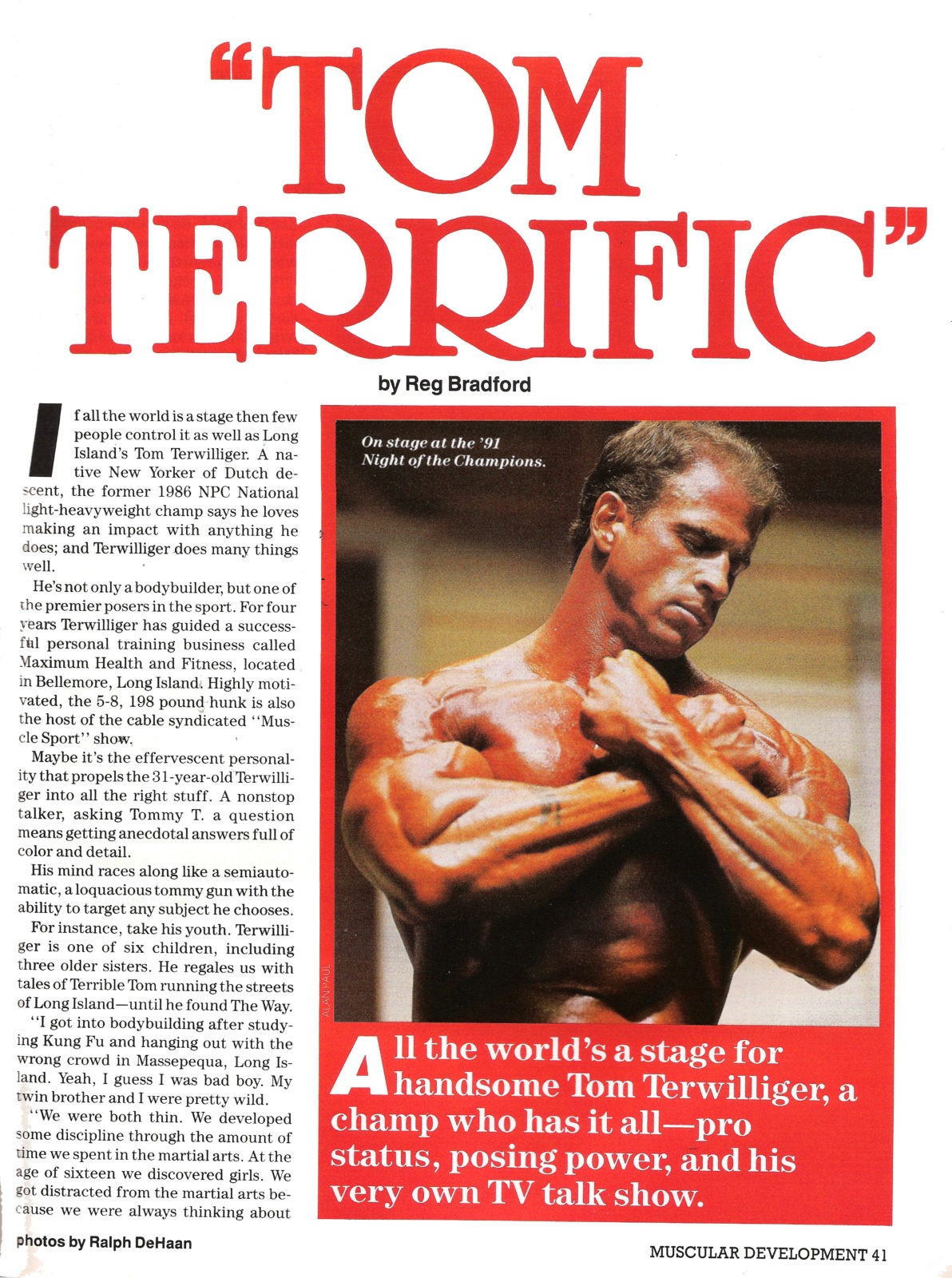 ARTICLE-Tom-Terrific-Muscular-Dev-1991-Tom-Terwilliger